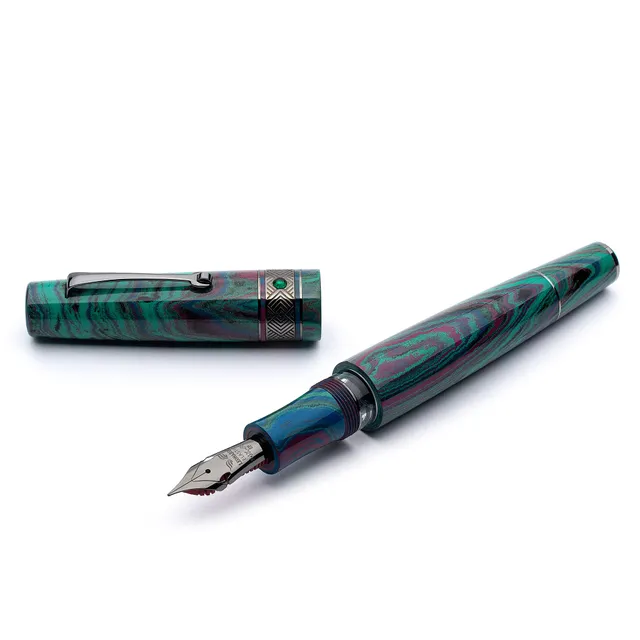 leonardo-officina-italiana-supernova-penna-stilografica-in-ebanite-tropical-fini image 1
