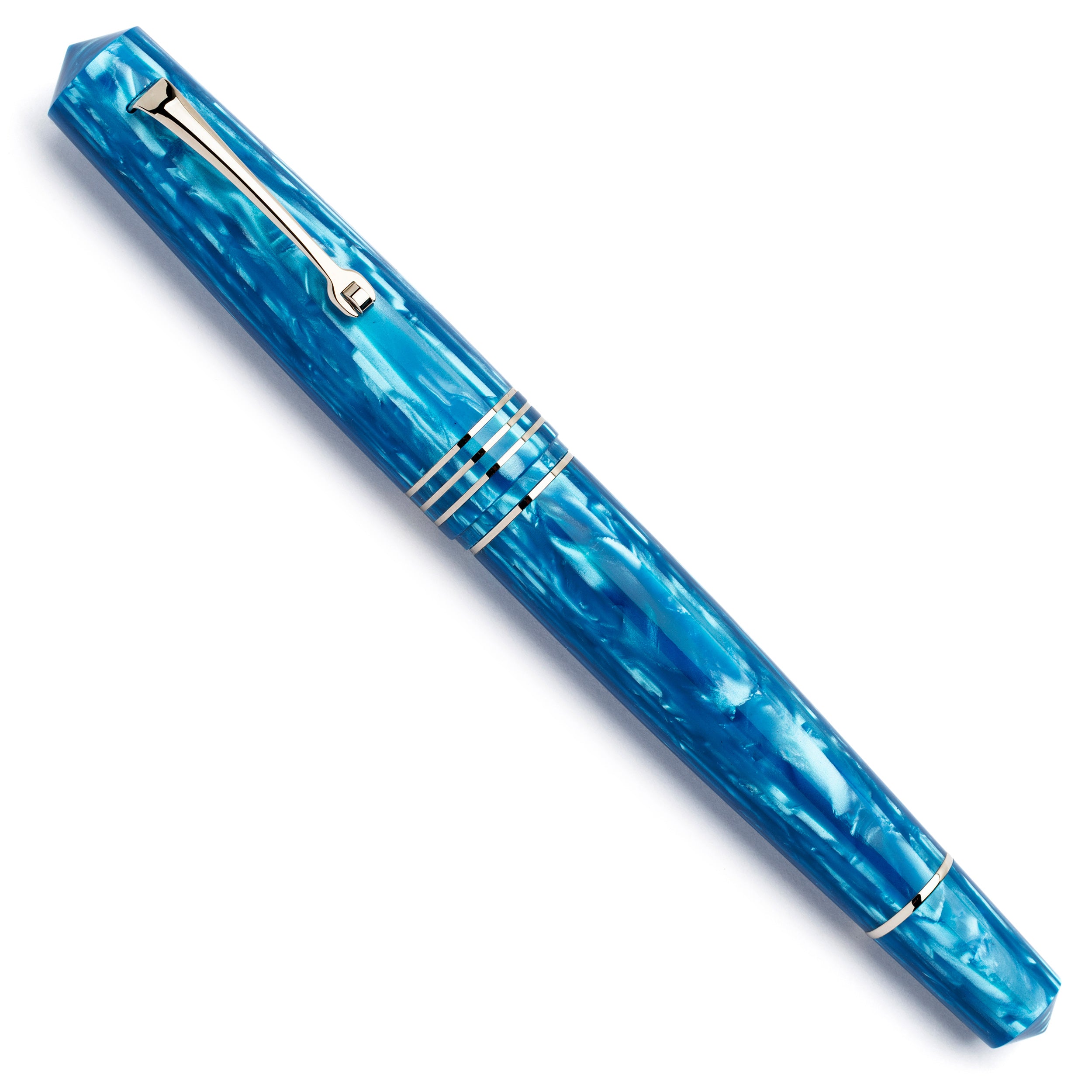 leonardo-officina-italiana-momento-zero-grande-leonarco-celluloide-azzurra-stilo image 2