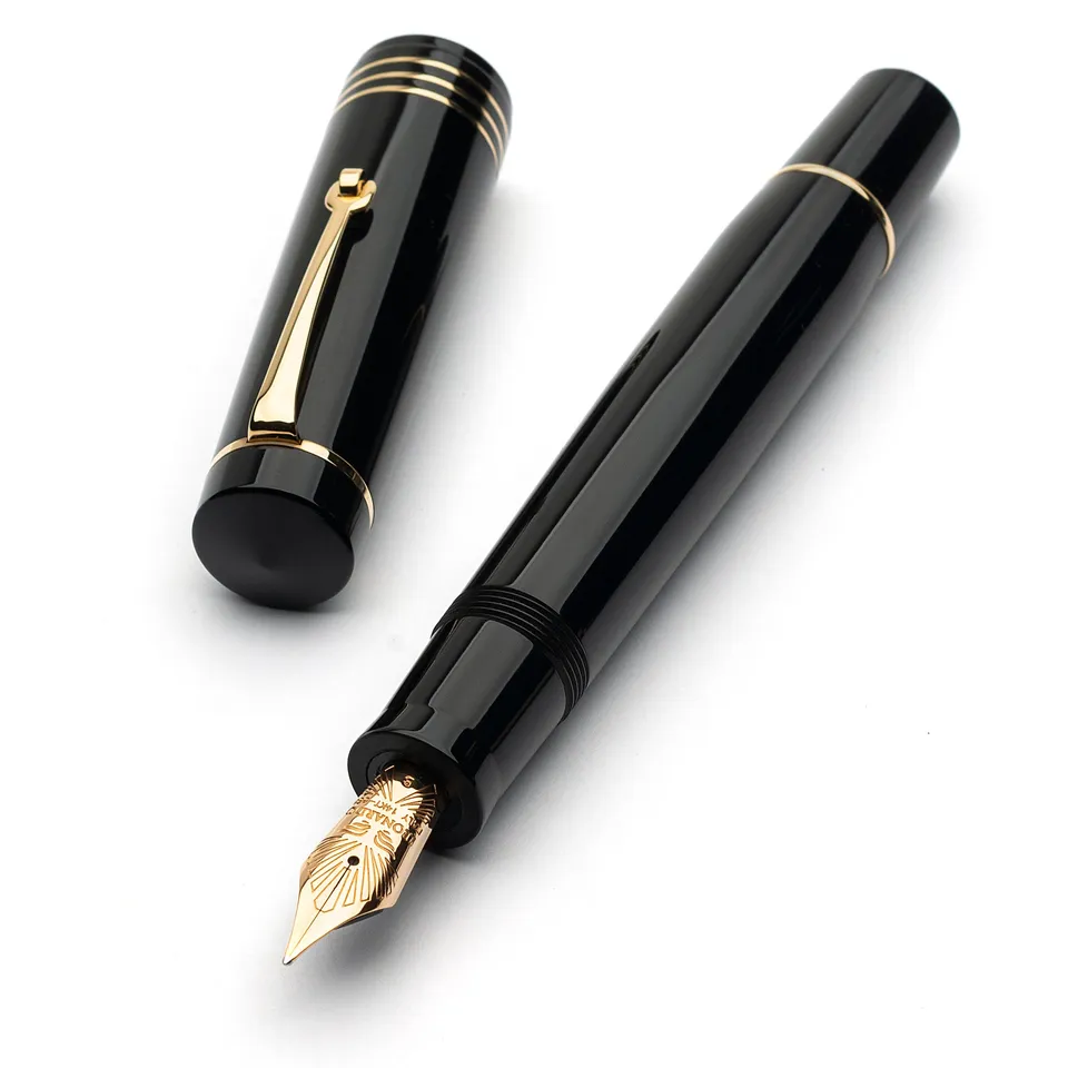 leonardo-officina-italiana-audace-black-ebanite-penna-stilografica image 1