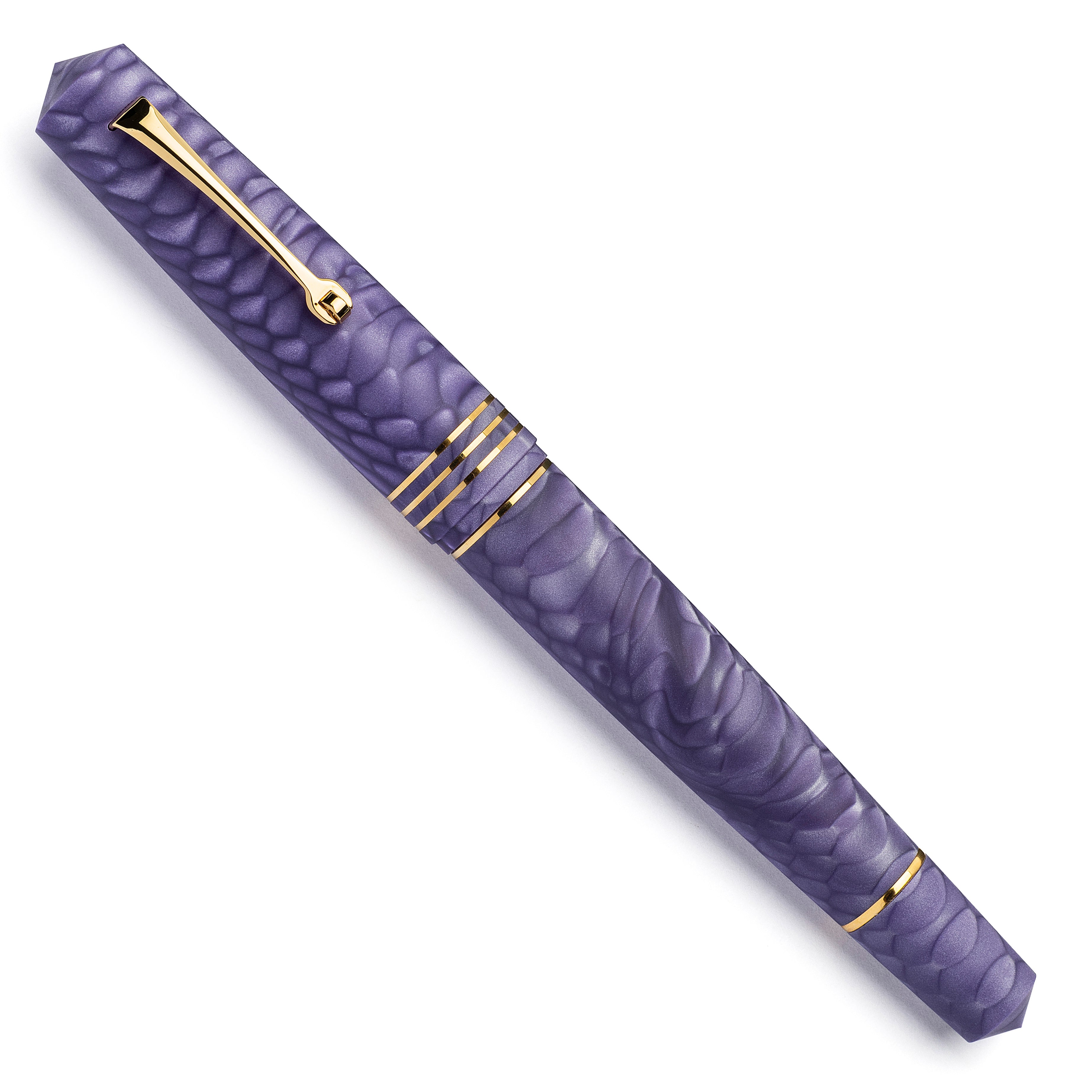 leonardo-officina-italiana-momento-zero-grande-juma-dragon-skin-viola-penna-stil image 2