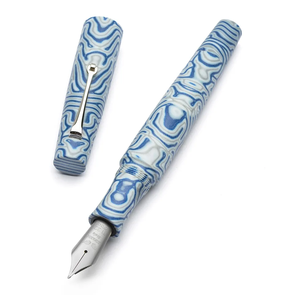 leonardo-officina-italiana-momento-zero-grande-stilografica-micarta-fibra-pennin image 1