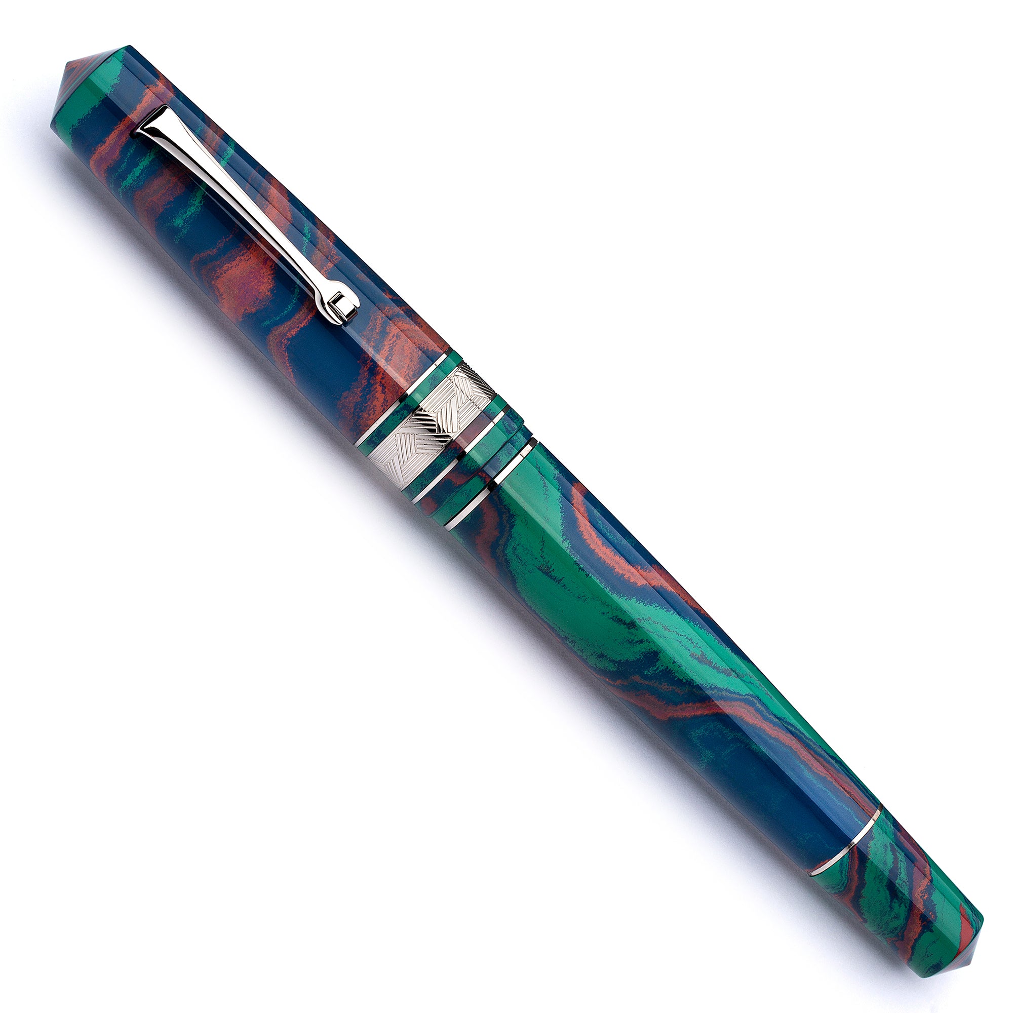 leonardo-officina-italiana-momento-zero-grande-penna-stilografica-in-ebanite-ver image 2