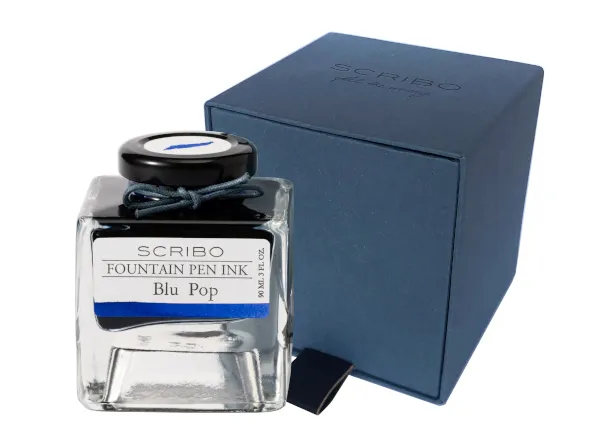 scribo-inchiostro-per-stilografica-blu-pop-flacone-90-ml image 1
