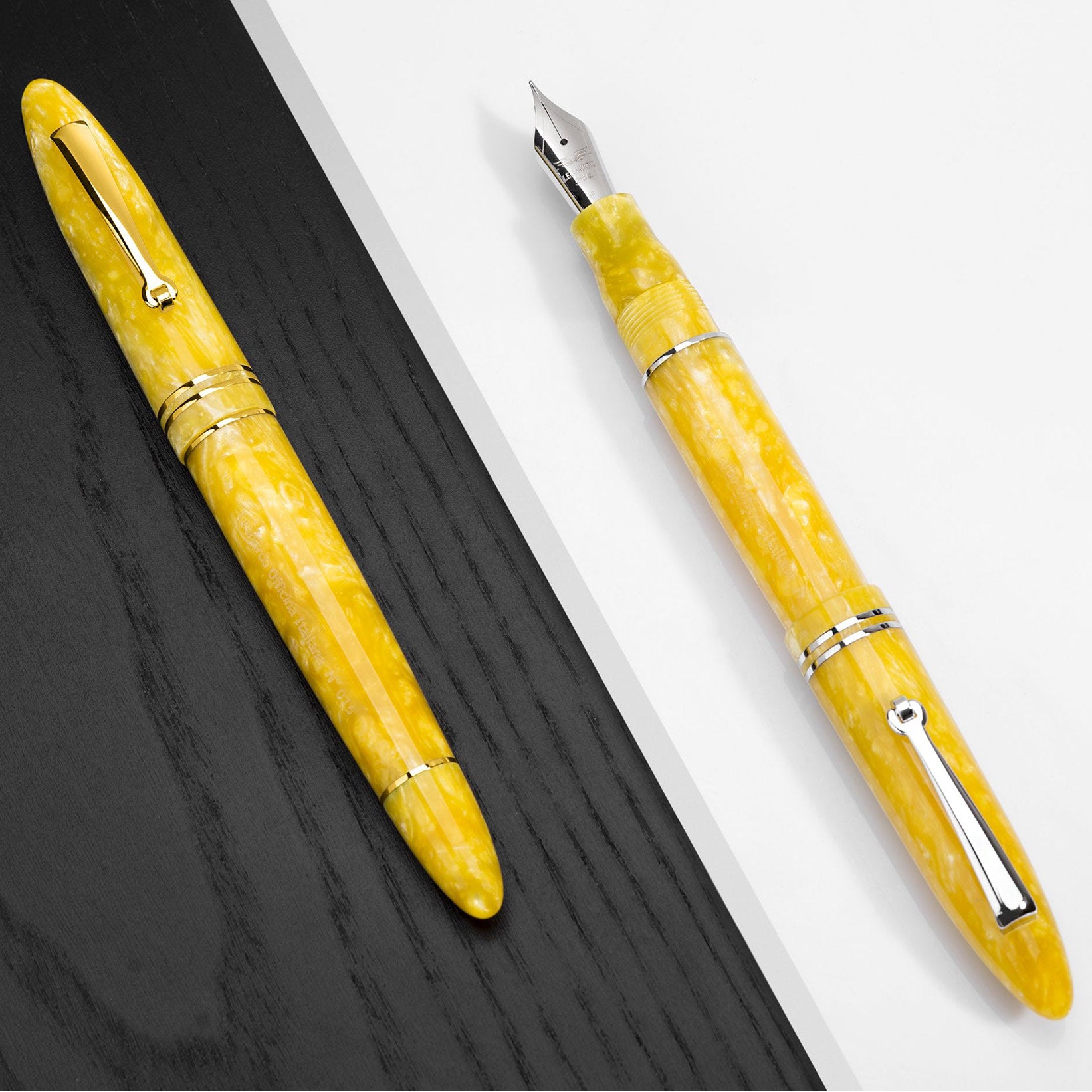 leonardo-officina-italiana-furore-giallo-sole-penna-stilografica-con-pennino-in- image 3