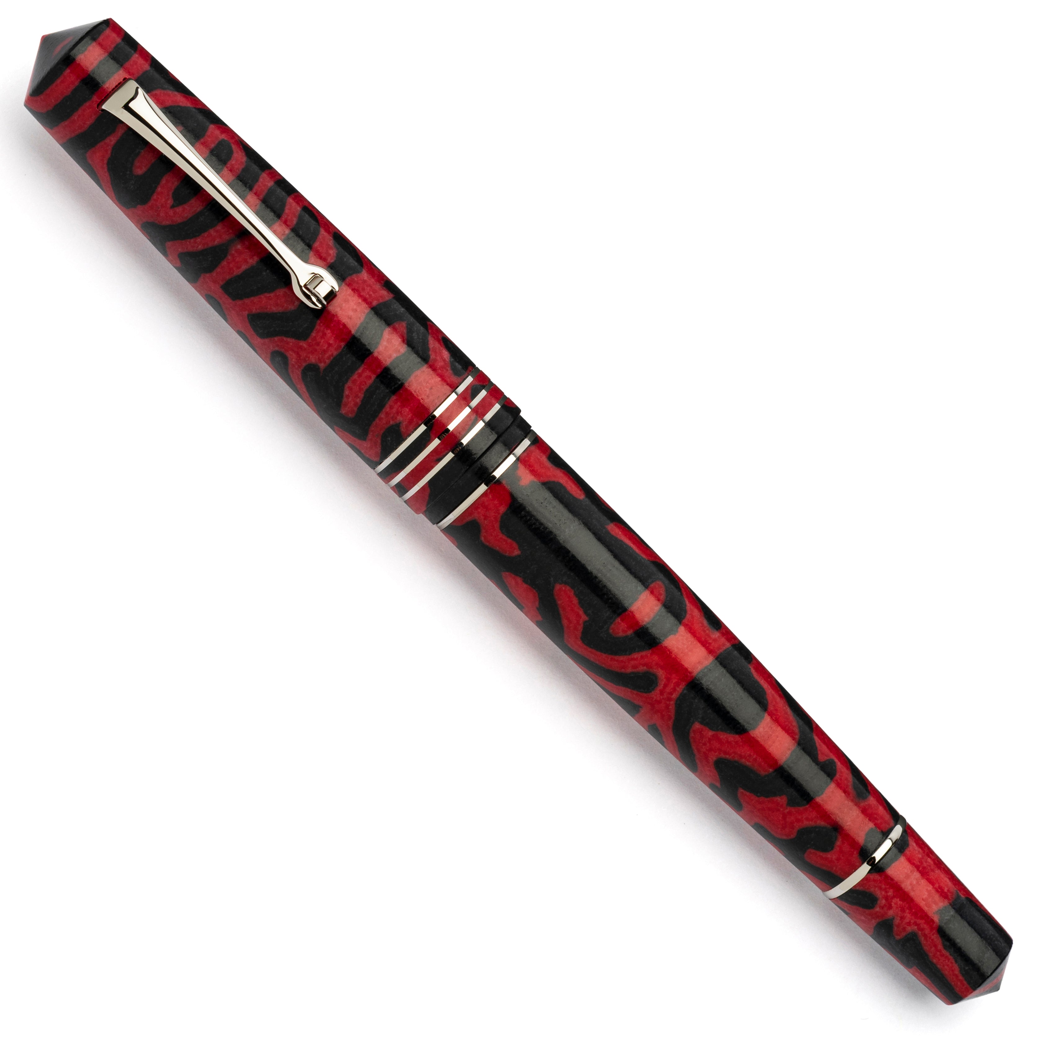 leonardo-officina-italiana-momento-zero-grande-stilografica-micarta-tribal-penni image 2