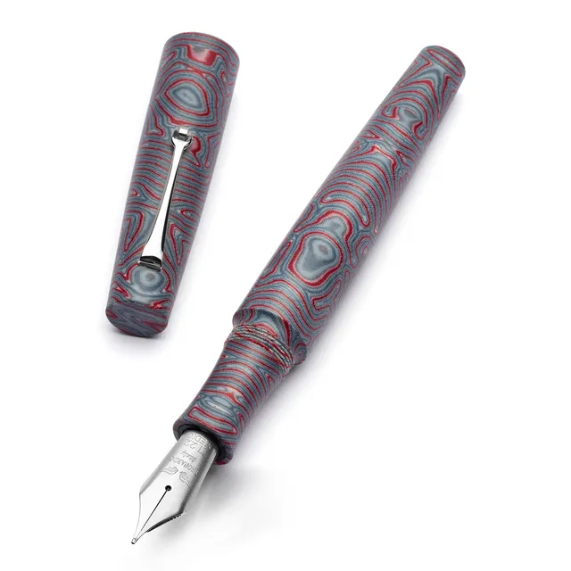 leonardo-officina-italiana-momento-zero-grande-mzg-micarta-crazy-fiber-penna-sti image 1