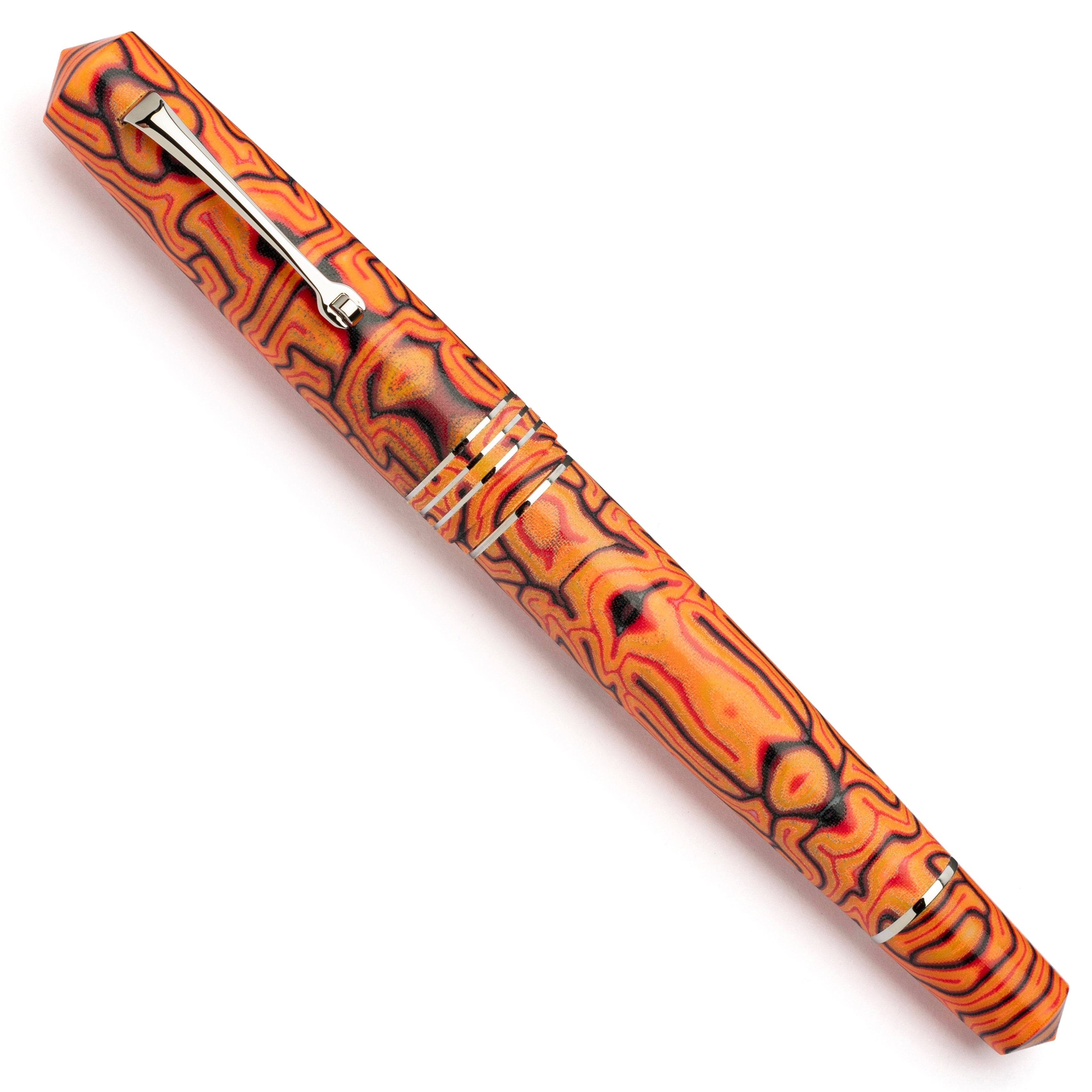leonardo-officina-italiana-momento-zero-grande-micarta-zucca-stilografica-pennin image 2