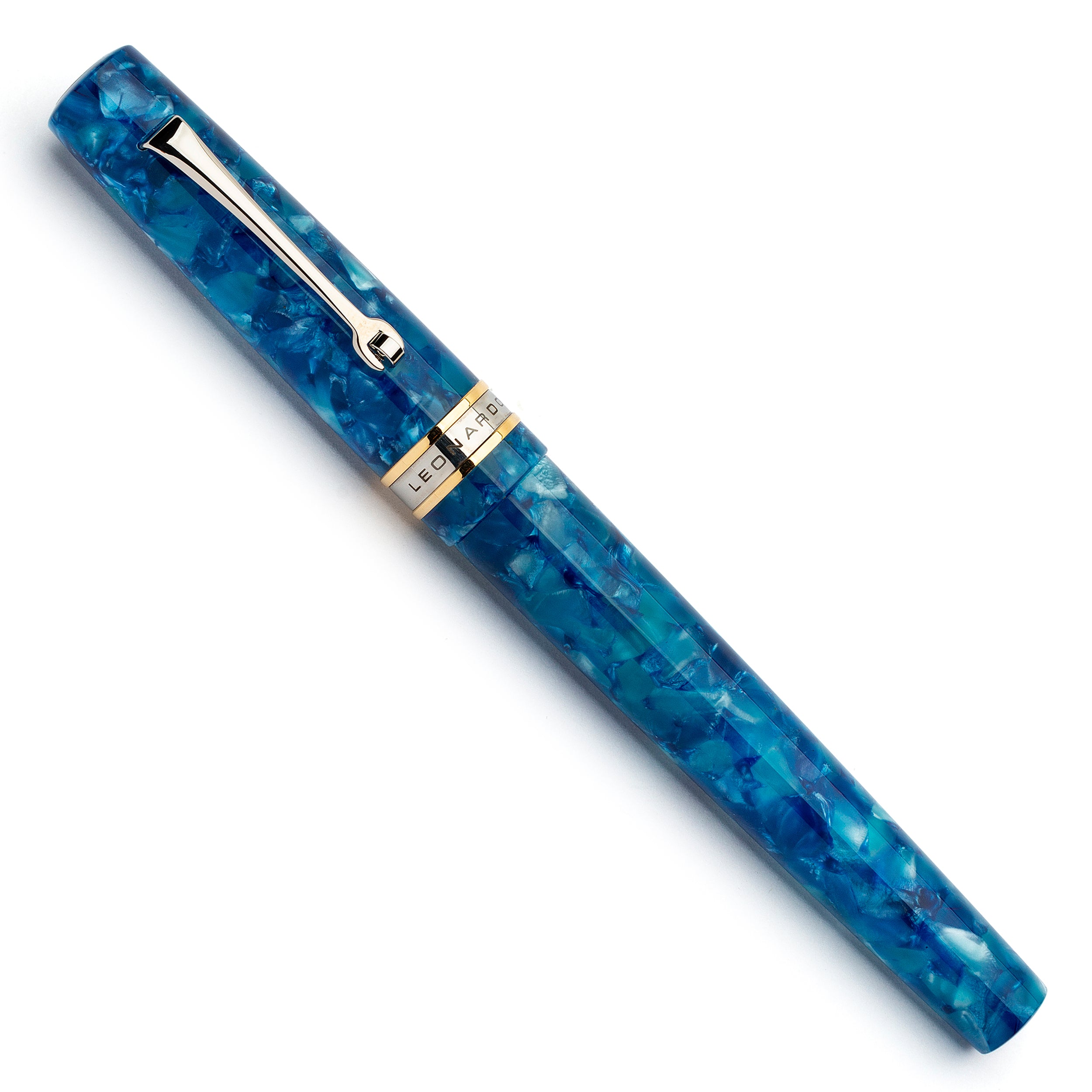 leonardo-officina-italiana-la-piccolina-mare-blu-stilografica-sfera-roller image 2