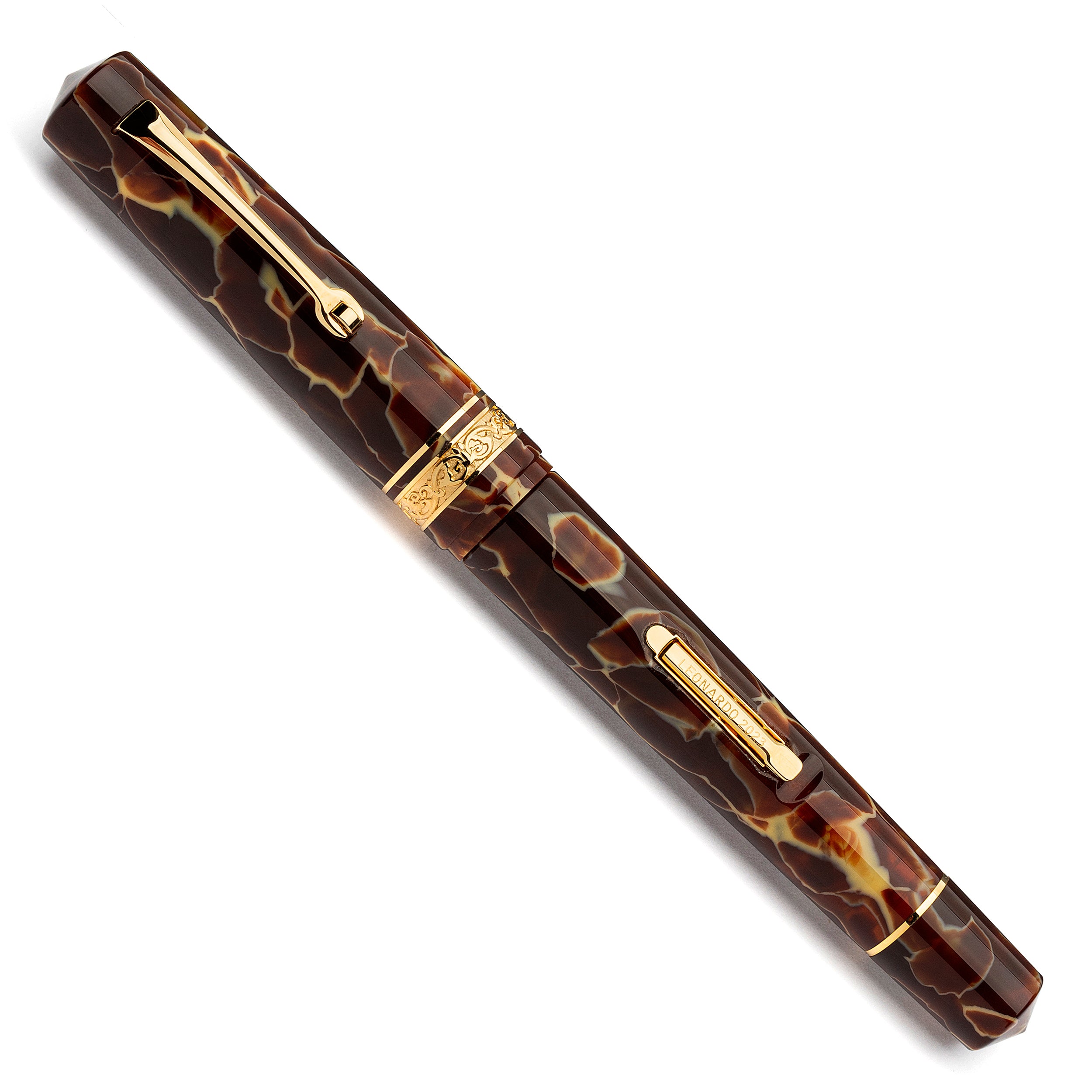 leonardo-officina-italiana-gioiellino-caricamento-laterale-celluloide-marmo-incr image 4