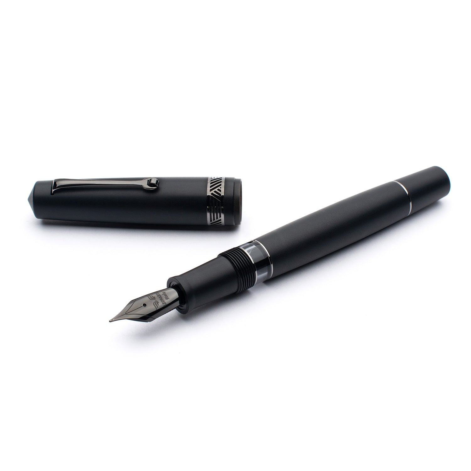 leonardo-officina-italiana-momento-magico-nero-opaco-penna-stilografica image 1
