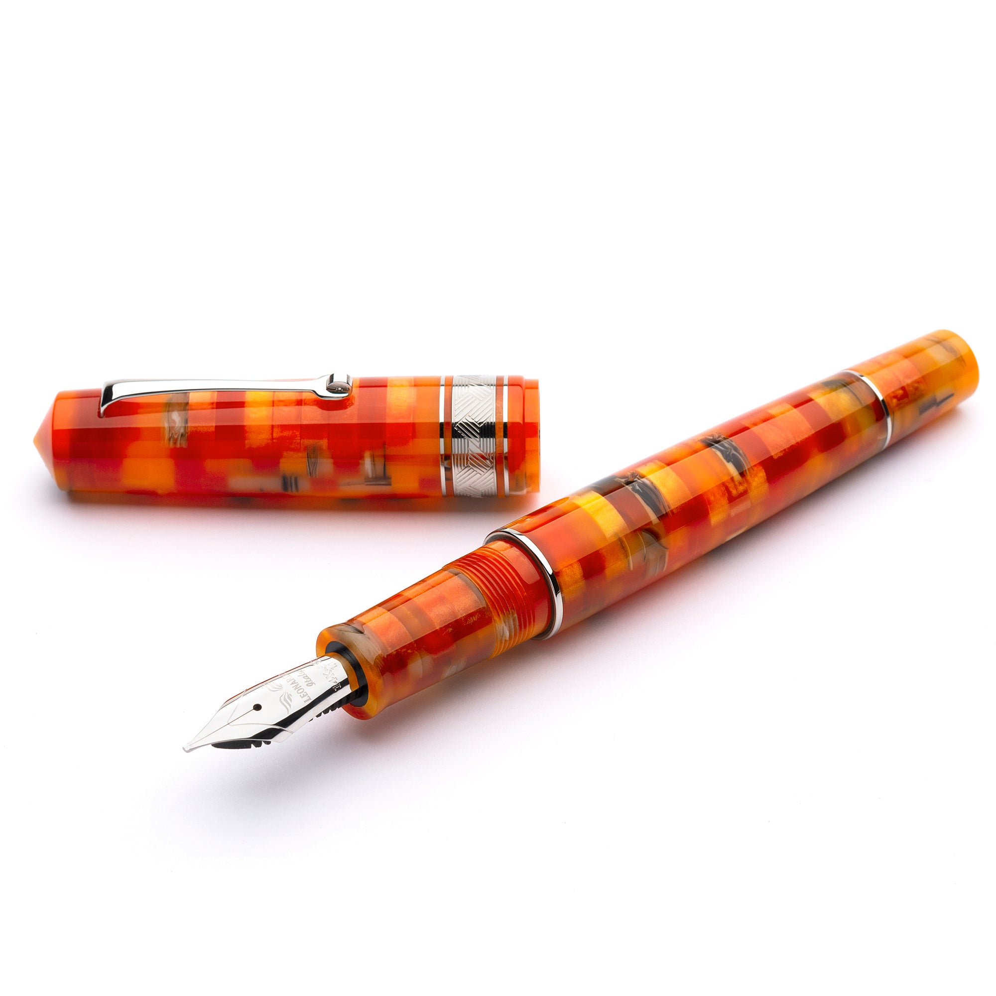 leonardo-officina-italiana-momento-zero-grande-mosaico-mango-penna-stilografica image 2