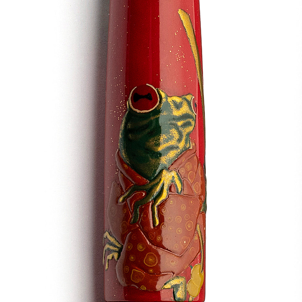 leonardo-officina-italiana-essenza-penna-stilografica-taka-maki-e-rossa-oni-e-ra image 3