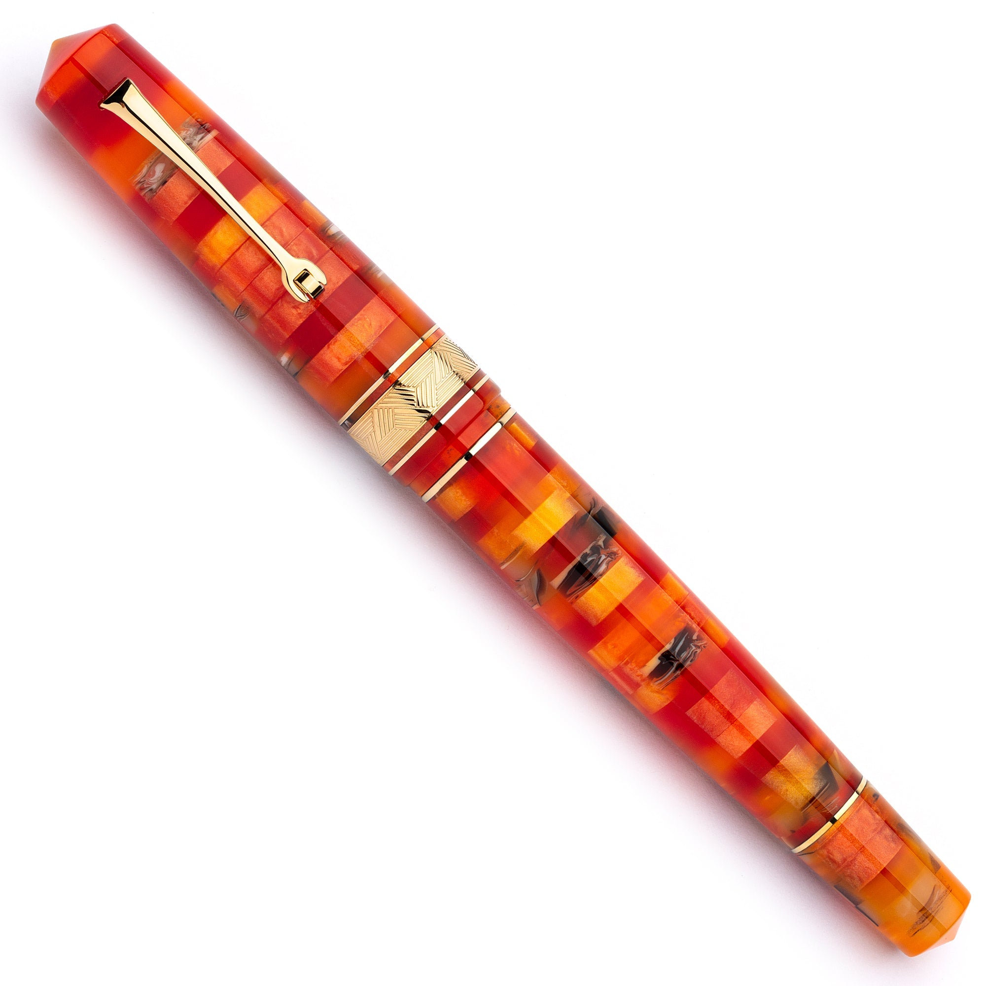 leonardo-officina-italiana-momento-zero-grande-mosaico-mango-penna-stilografica- image 3