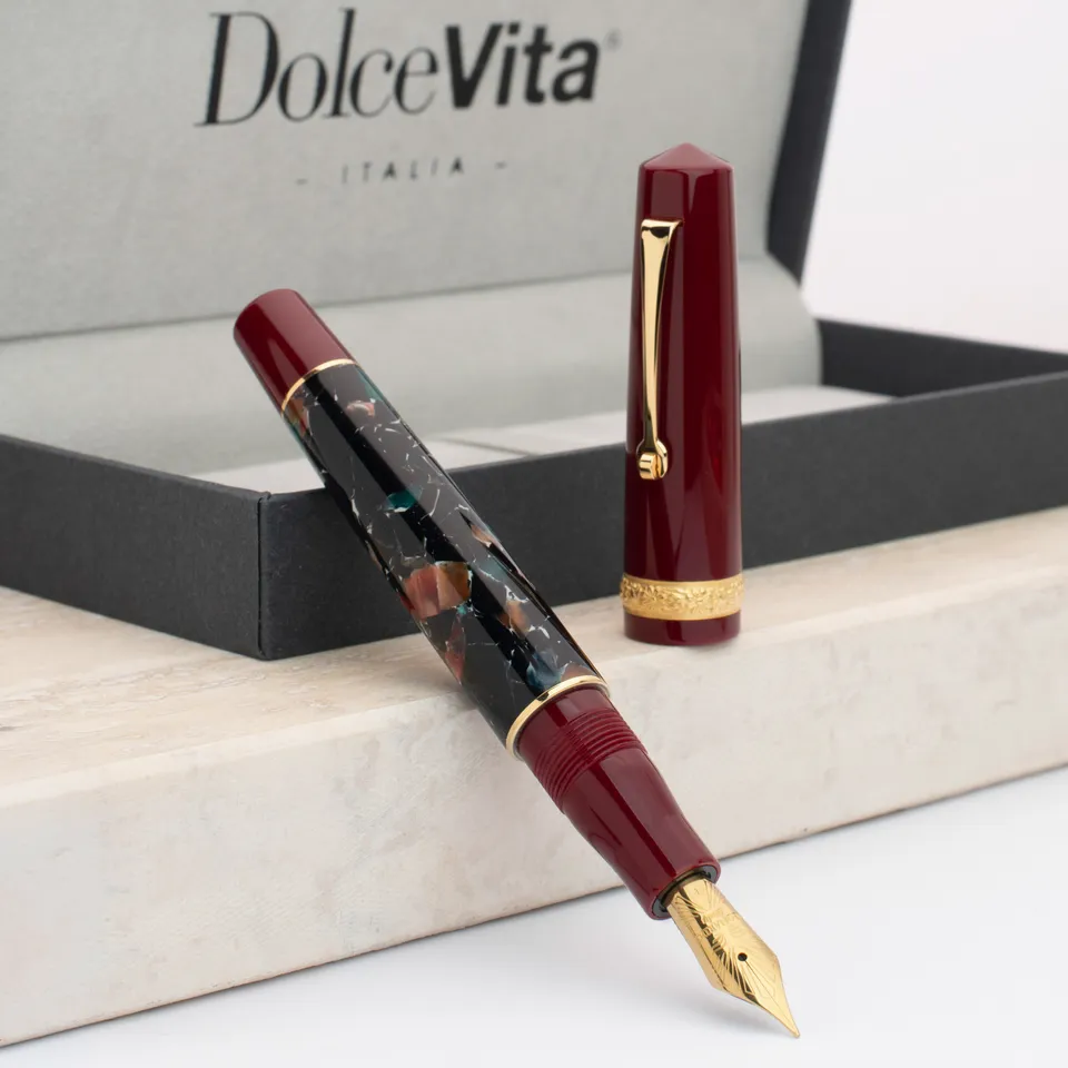 leonardo-officina-italiana-dolcevita-momento-zero-marmo-pompei-gt-penna-stilogra image 1