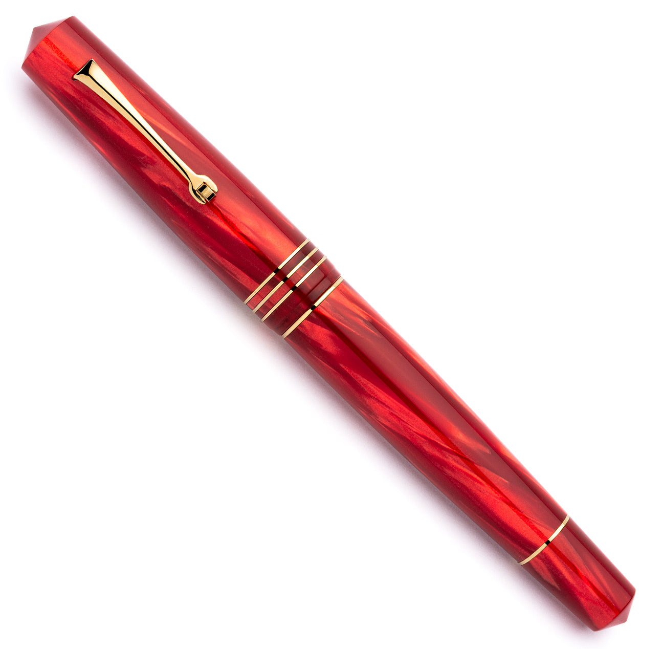 leonardo-officina-italiana-momento-zero-red-passion-celluloide-stilografica-penn image 2