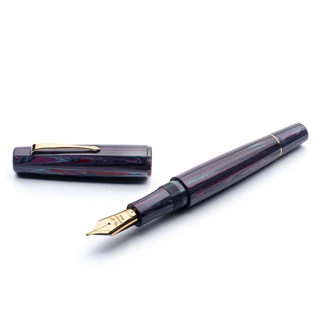 leonardo-officina-italiana-essenza-etna-ebanite-penna-stilografica-pennino-oro-8 image 1