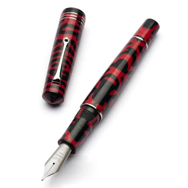 leonardo-officina-italiana-momento-zero-grande-stilografica-micarta-tribal-penni image 1