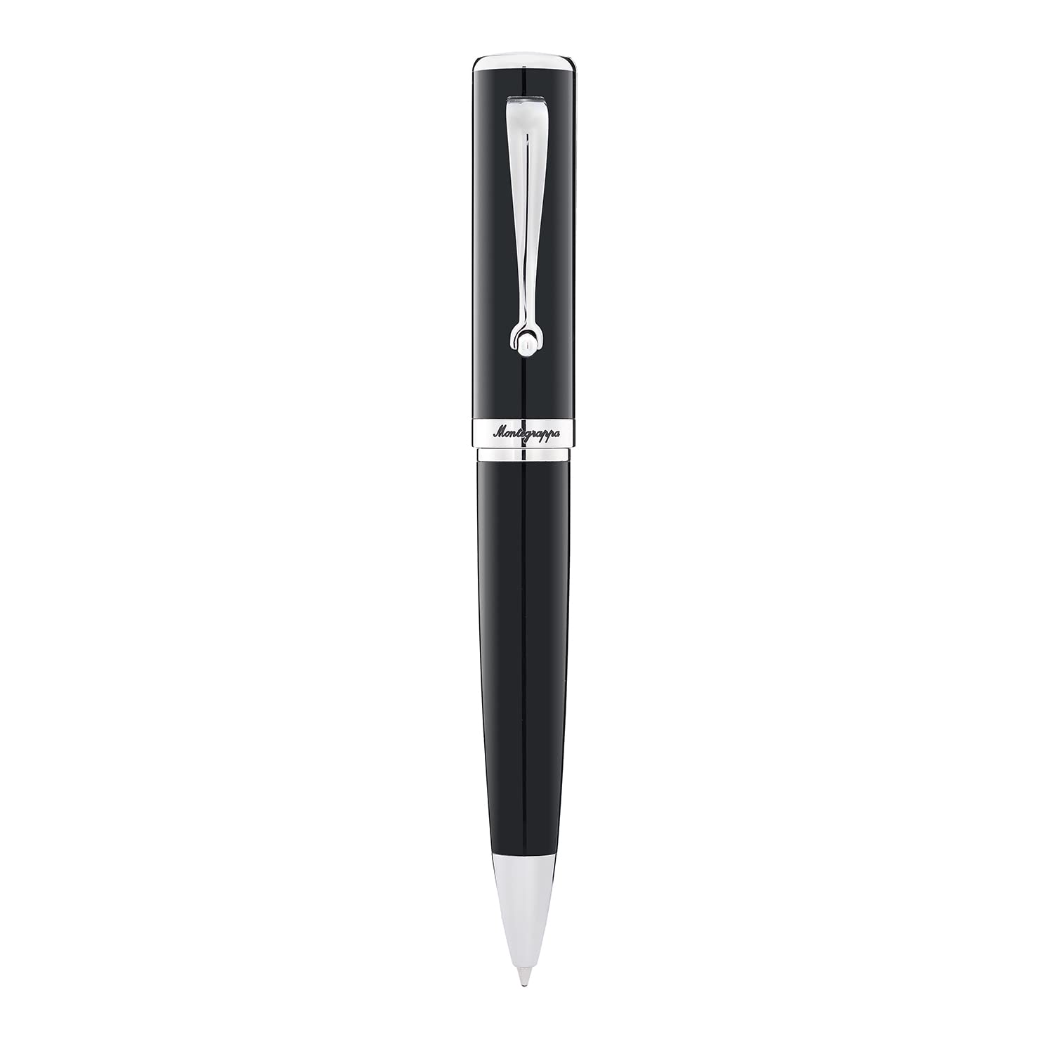 montegrappa-firma-sfera-ballpoint-nero-in-acciaio-e-resina image 3