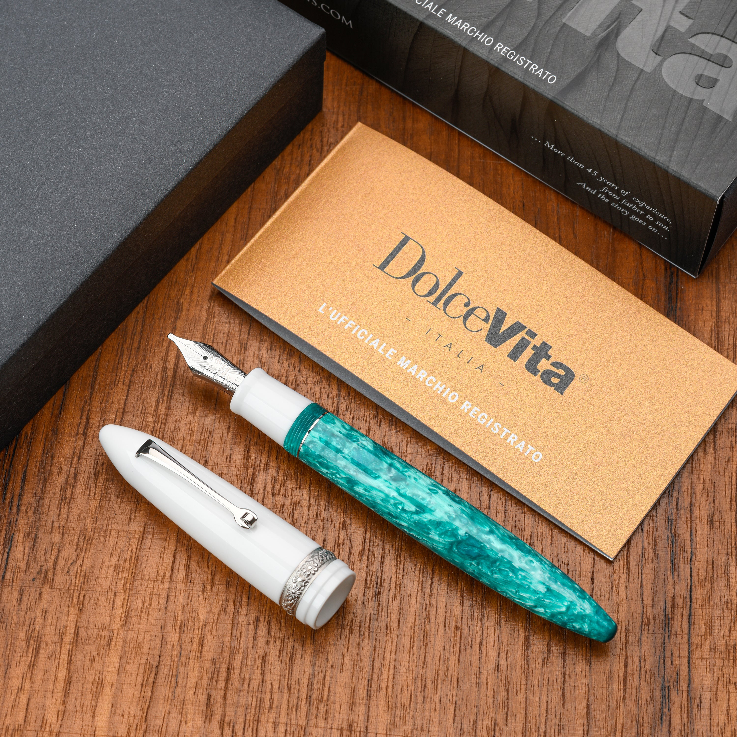 leonardo-officina-italiana-dolcevita-furore-smeraldo-st-penna-stilografica image 3
