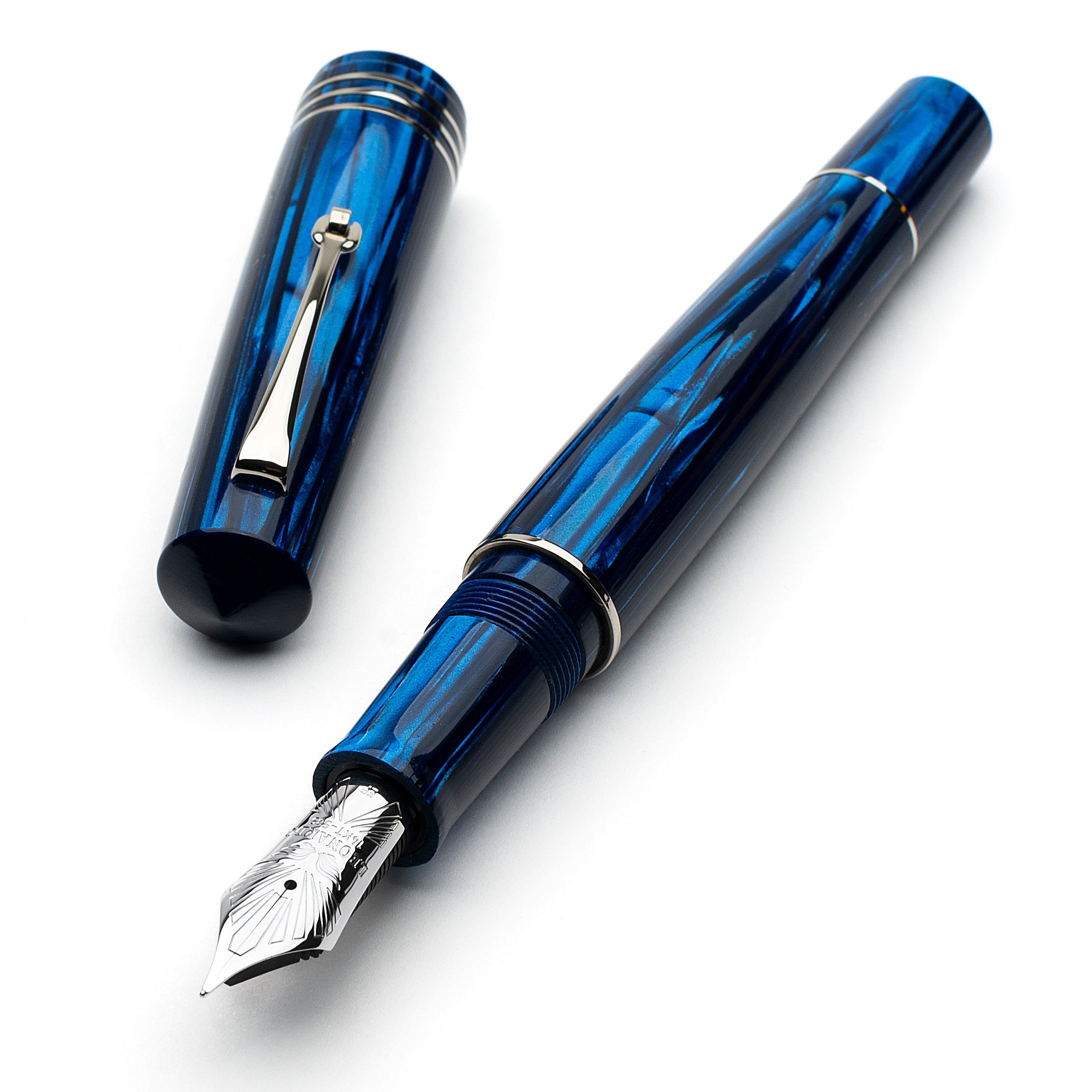leonardo-officina-italiana-momento-zero-grande-blue-note-celluloide-penna-stilog image 1